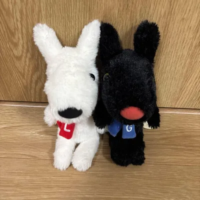 リサとガスパール ぬいぐるみ 2体セット 約20cm