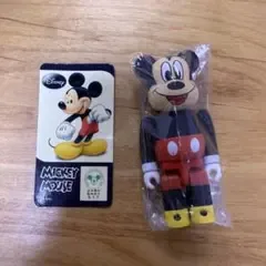 BE@RBRICK ミッキーマウス 100% フィギュア カード付