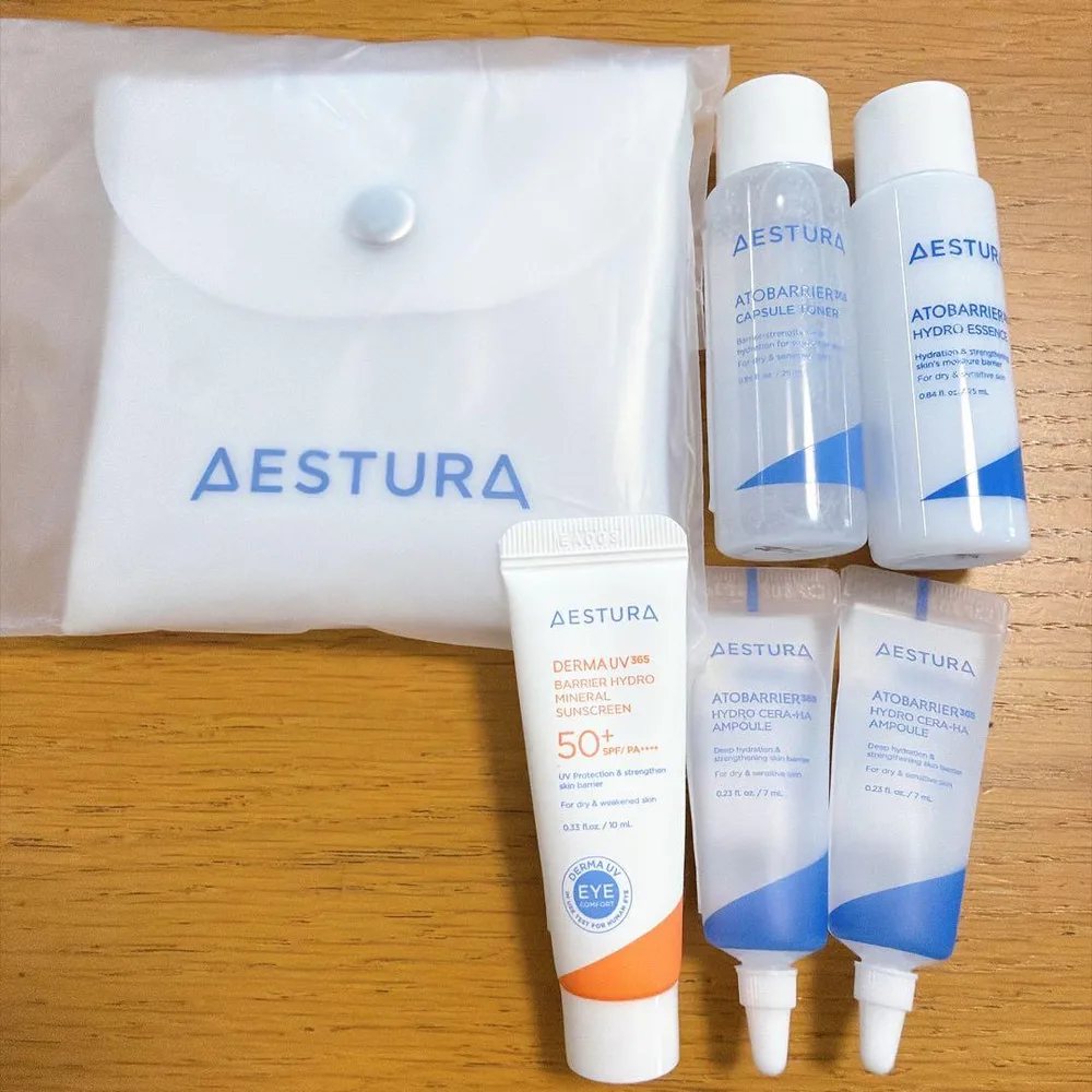 AESTURA アトバリア365 スキンケア トライアルセット