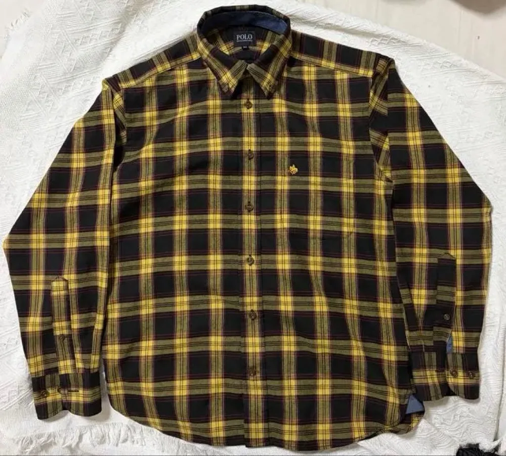 POLO BRITISH COUNTRY SPIRIT チェックシャツ M