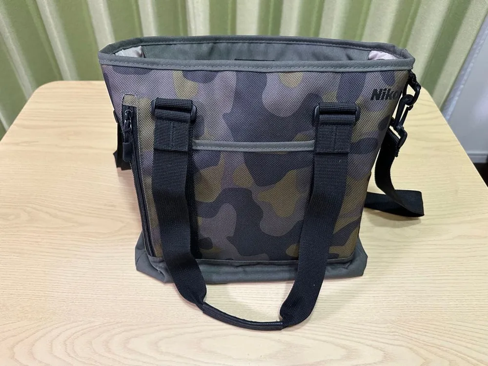 Nikon カメラバッグ トートバッグ カモフラージュ柄
