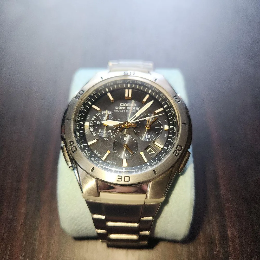 CASIO wave ceptor MULTI BAND 6 腕時計ソーラー電波