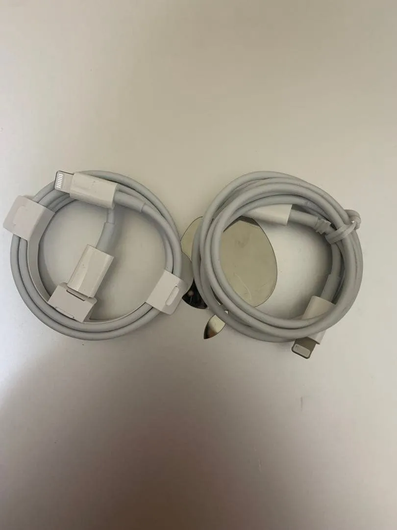 【新品】Apple 純正 ライトニングケーブル 2本セット