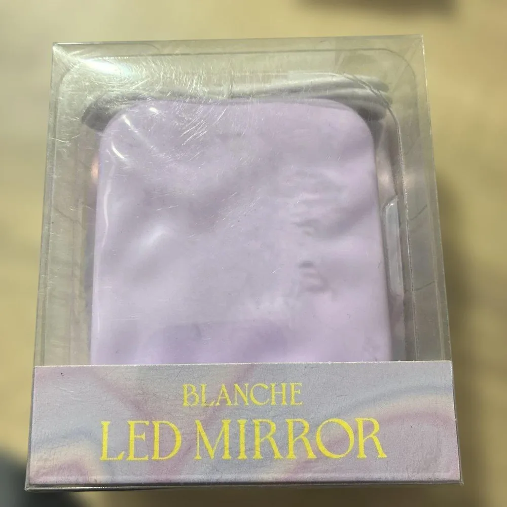 Francfranc LED コンパクトミラー PU