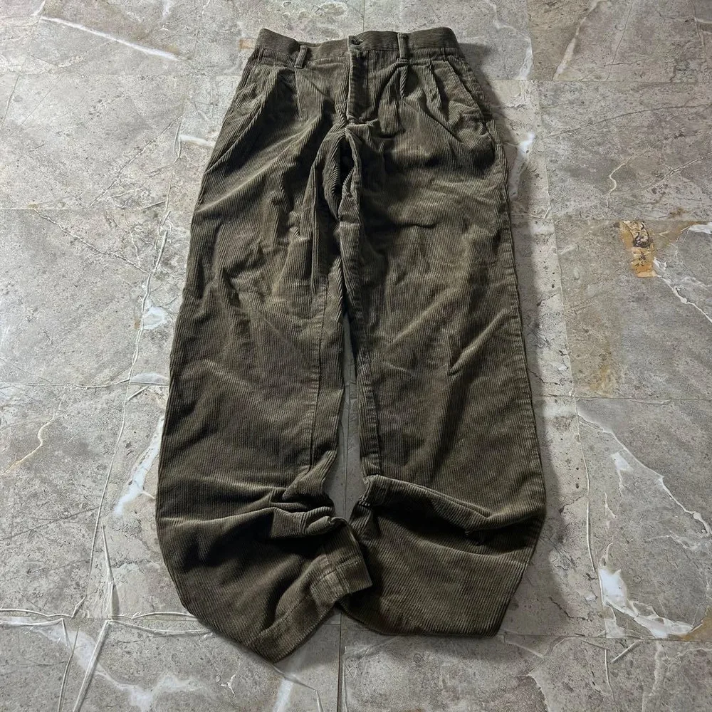 00s OLD UNIQLO wide corduroy pants cboy