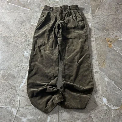 00s OLD UNIQLO wide corduroy pants cboy