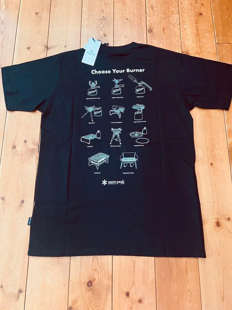 新品未使用 スノーピーク 半袖Tシャツ 2XL寸 ブラック