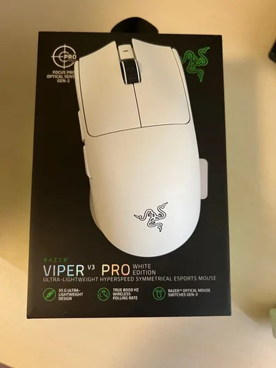 Razer Viper V3 Pro White Edition