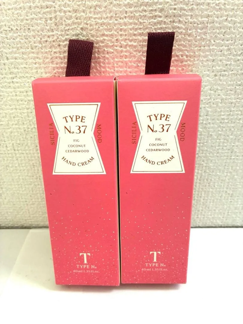 【新品2個】タイプナンバー ハンドクリーム 40ml type no. 37