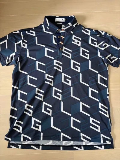 le coq sportif GOLF ポロシャツ ネイビー LL