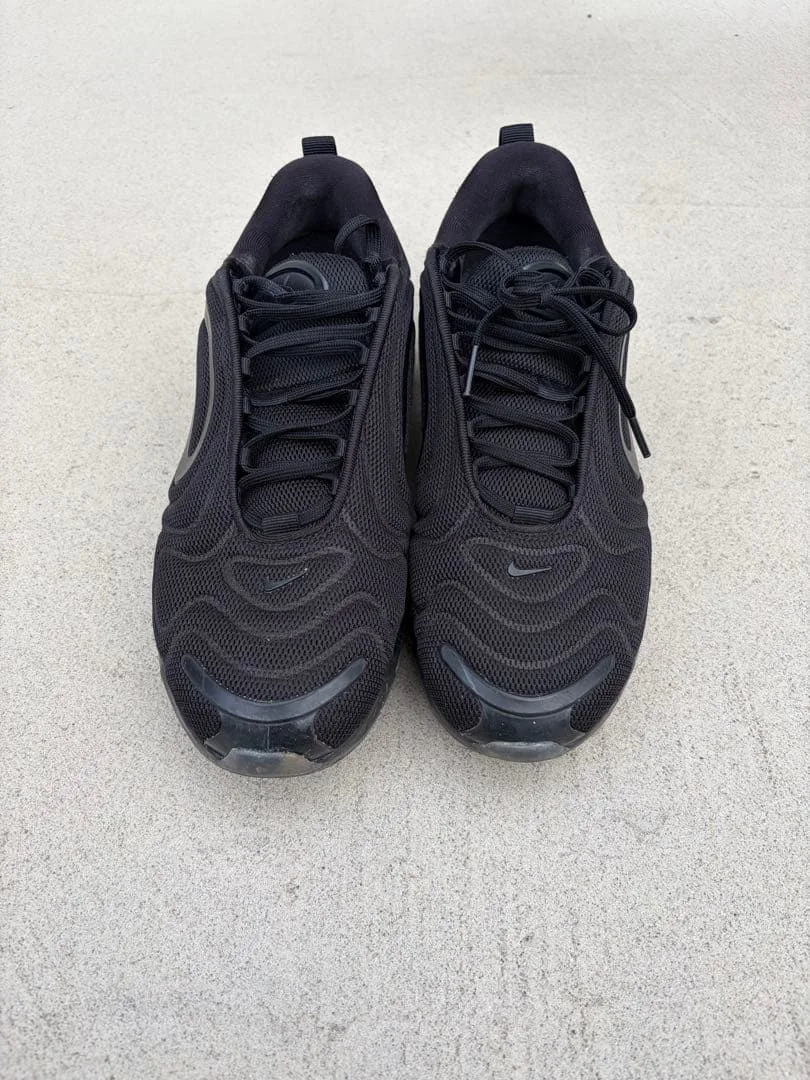 NIKE AIR MAX 720 ブラック ソール補修あり ジャンク