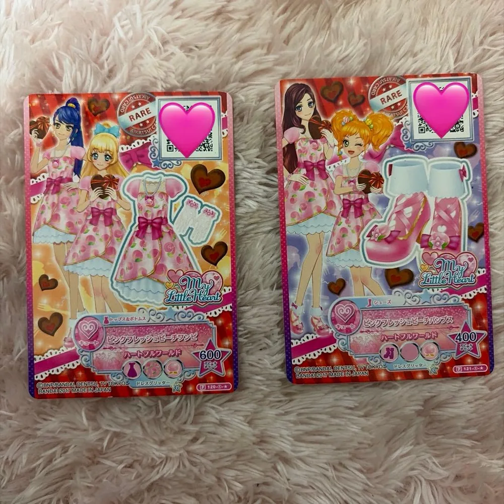 アイカツスターズ カード ピンクフレッシュピーチコーデ