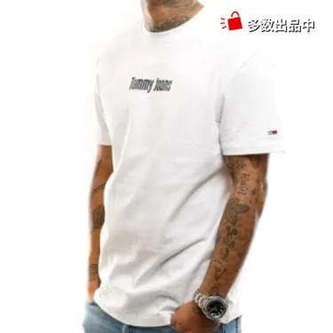 Tommy Jeans ヘリテージ・グラフィックTシャツ L ホワイト ★