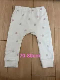 ベビー 花柄パンツ 70-80cm