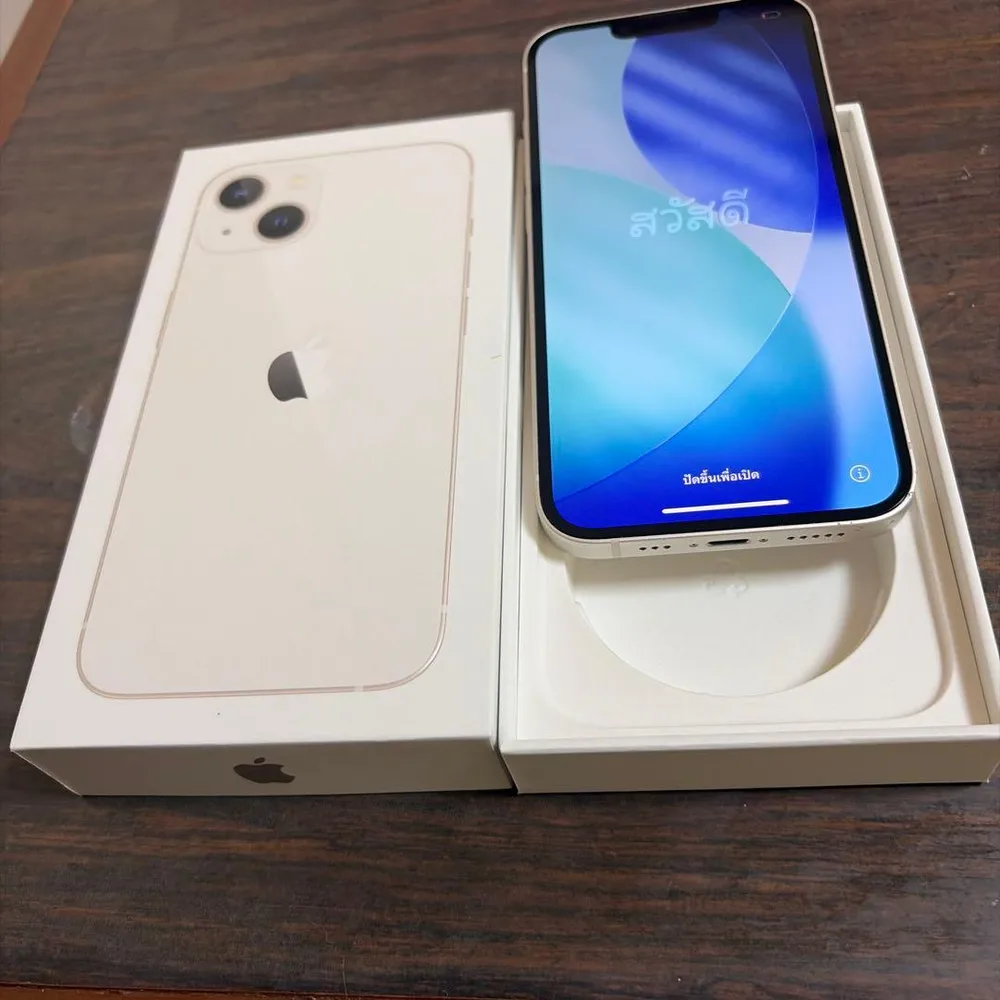 Apple iPhone 13 本体 箱付き ホワイト 128GB