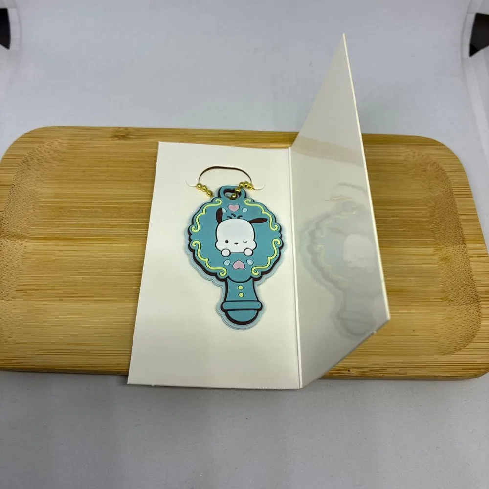 サンリオキャラクターズ ぷちミラー ラバーキーホルダー ポチャッコ