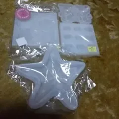 GreenOcean 大きめシリコンモールド 4点セット ハンドメイド レジン