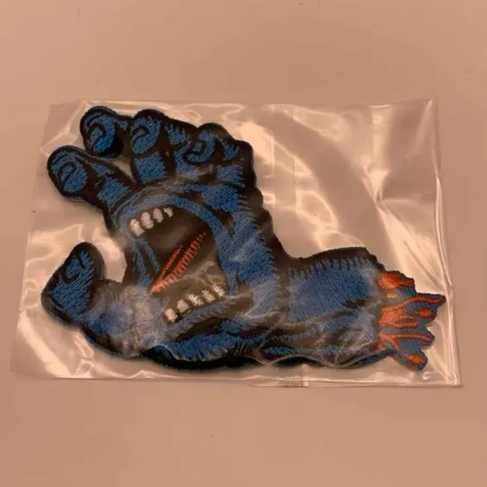 【新品未使用】サンタクルーズ スクリーミングハンド 刺繍ワッペン スケボー