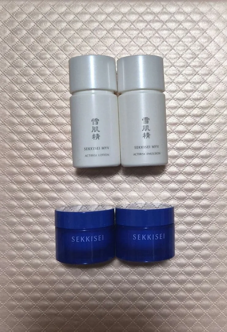 雪肌精 MYV お試し サンプル 化粧水 乳液 フェイスクリーム セット