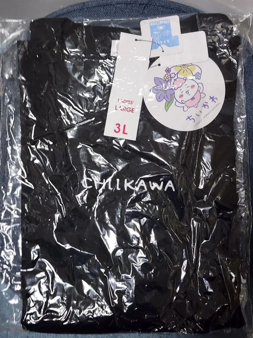 ちいかわ Tシャツ ブラック 3Lサイズ