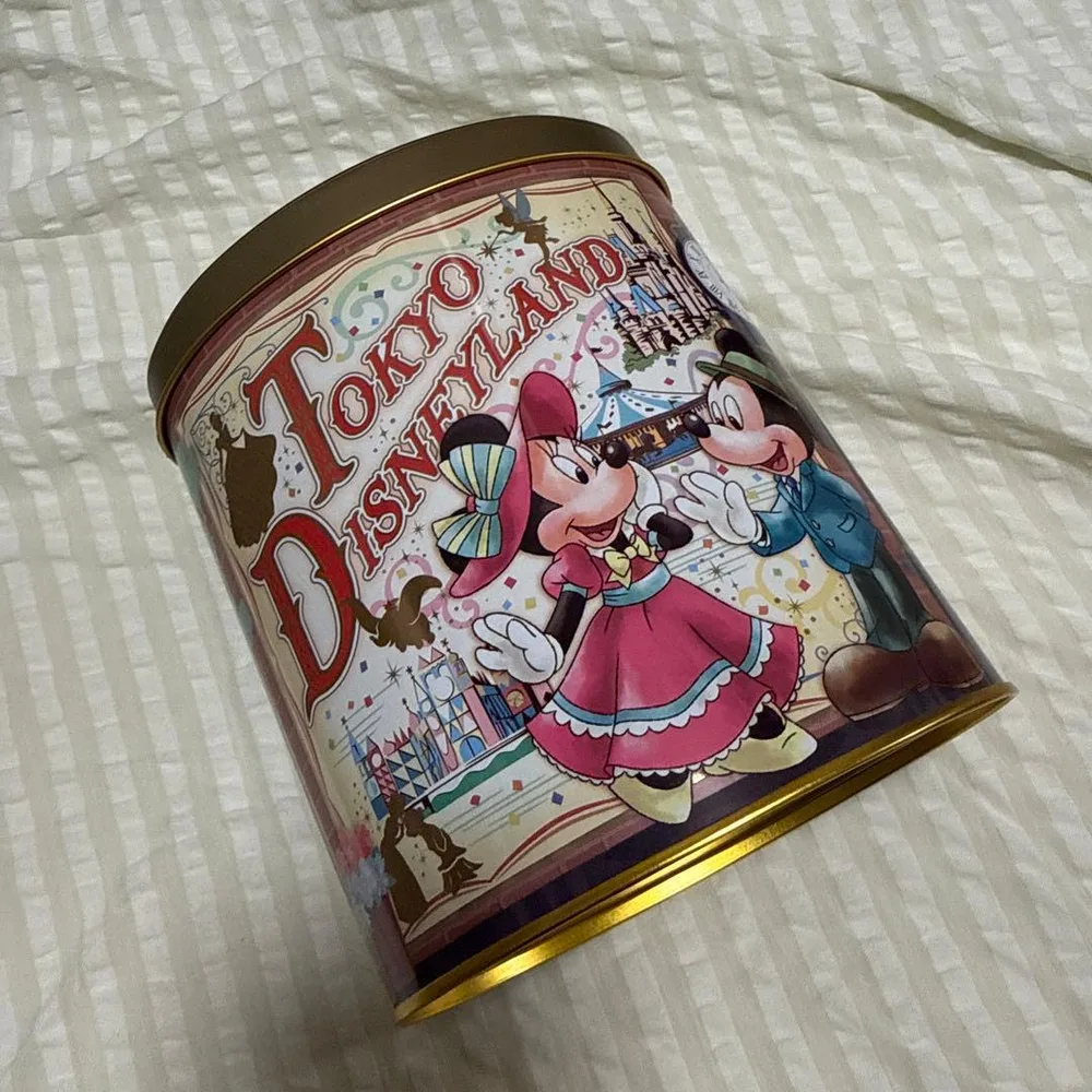 東京ディズニーランド ディズニーシー チョコクランチ 空き缶