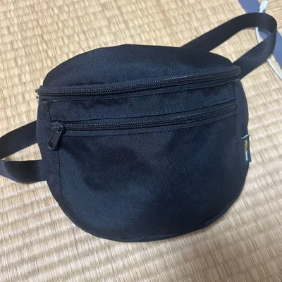 CORDURA ボディバッグ ウエストポーチ ブラック