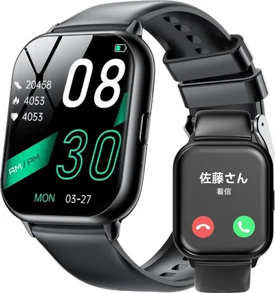 スマートウォッチ【2026最新進化モデル】iPhone対応&アンドロイド対応