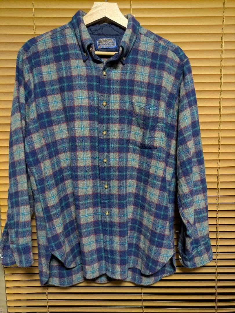 PENDLETON 70年代 USA チェックシャツ ヴィンテージ