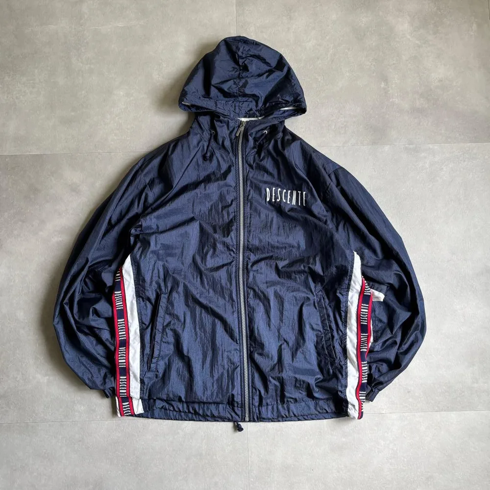 古着 ナイロン パーカー ジャケット ブルゾン フーディ cityboy