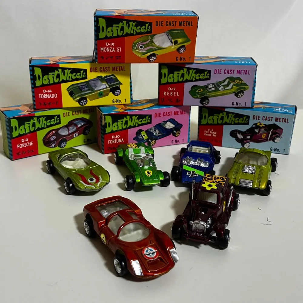 全6種類 Dart Wheels ミニカー プレミア レトロミニカー