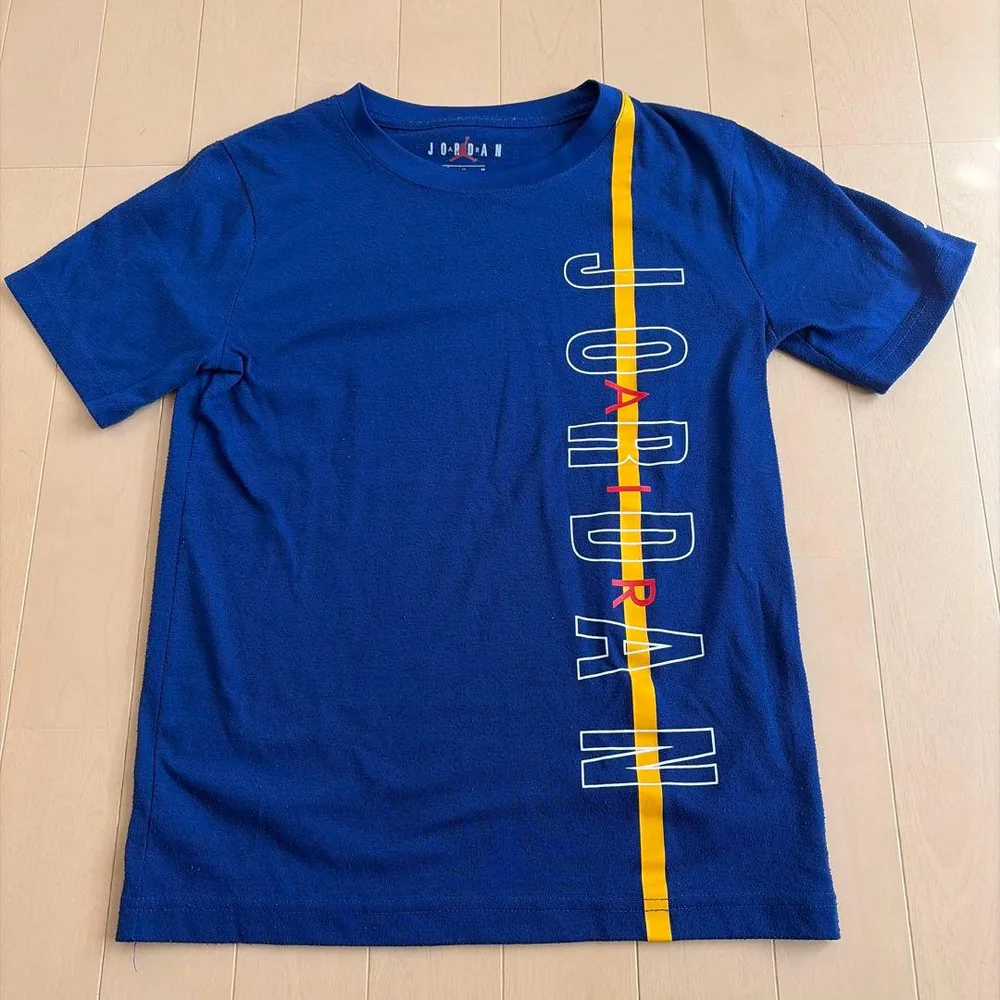 ジョーダン キッズ Tシャツ ブルー Mサイズ【140〜150 】