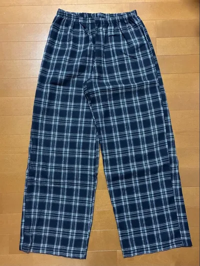00s OLD archiveパジャマパンツ チェックパンツ 古着