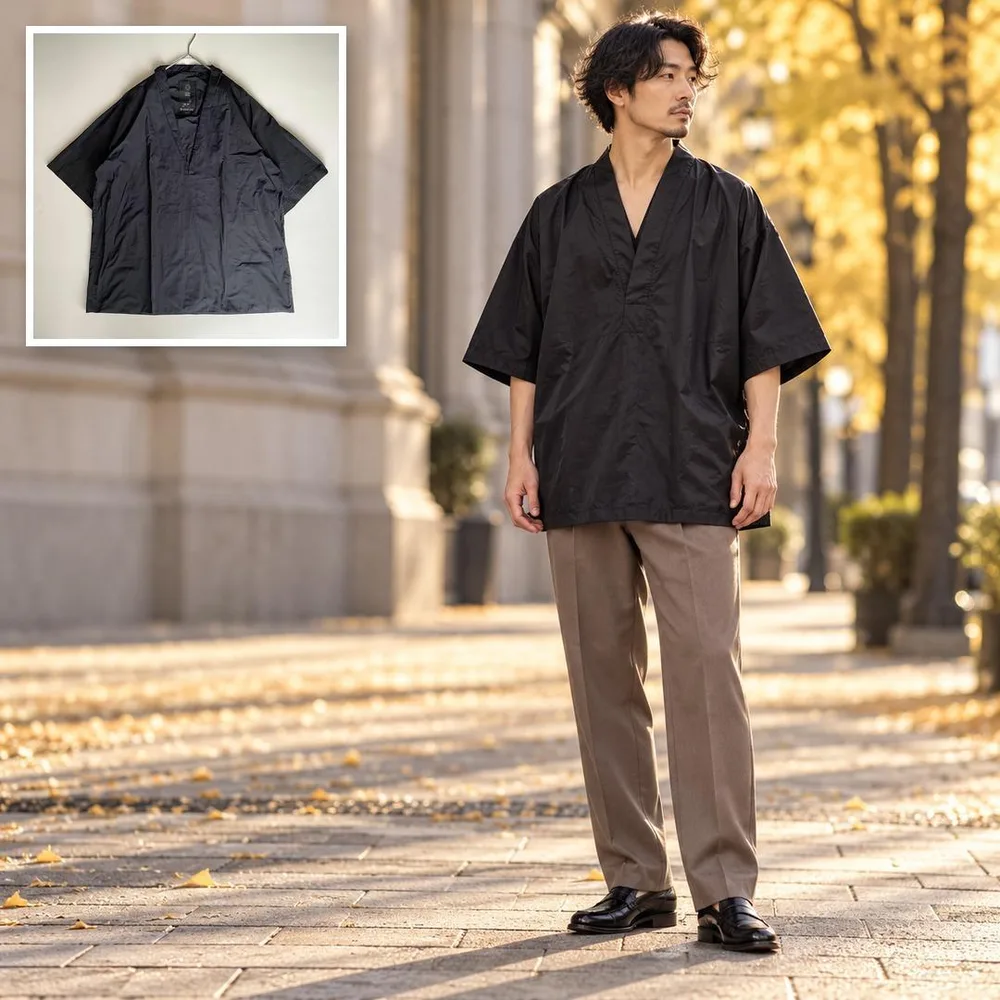廃盤品✨TEATORA ROOMKEY SHIRT DR 2 ブラック