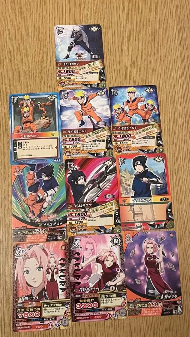 NARUTO ★ カードゲーム 第7班セット★