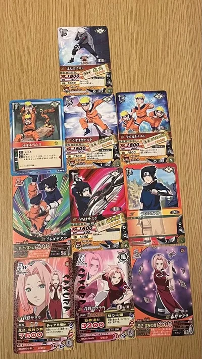 NARUTO ★ カードゲーム 第7班セット★