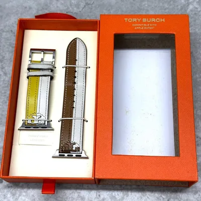 TORY BURCH Apple Watch用 レザーバンド 38mm/40mm