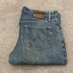 【SB346】 EDWIN 403 ストレートパンツ 33インチ ブルー 濃紺