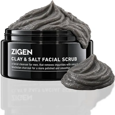 ZIGEN クレイ&ソルト洗顔(シャンプー&ボディウォッシュとセット4500円)