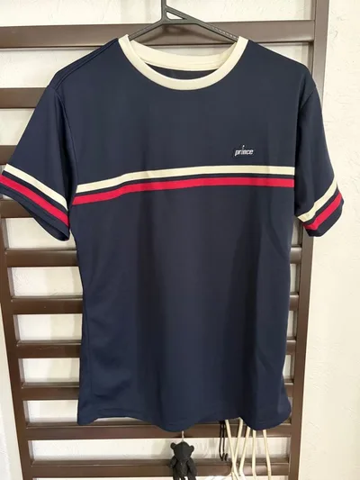 Prince プリンス テニスウェア Tシャツ ネイビー