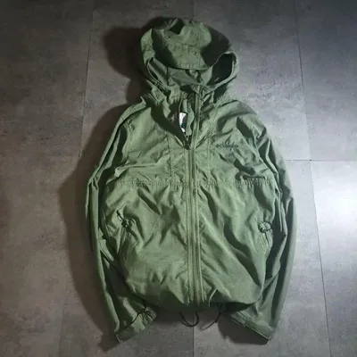 Columbia shell jacket ドローコード 短丈 y2k