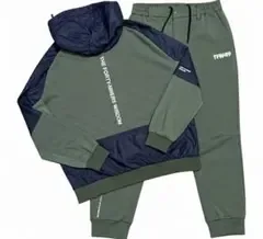 定価7.5万 TFW49 ブルゾン パンツ セットアップ L ゴルフ カーキ
