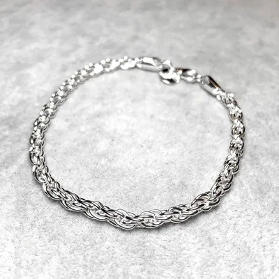 7533★大人気・現品限り★シルバー S925 刻印 ブレスレット 20㎝