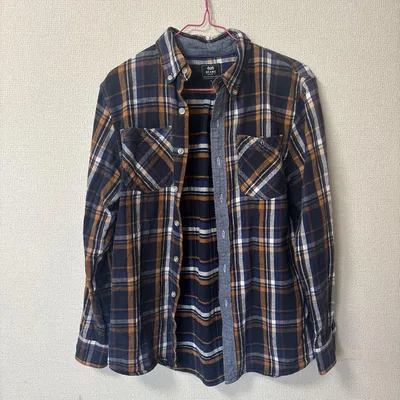 BEAMS HEART チェック柄 長袖シャツ S