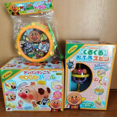 ②アンパンマン おもちゃ 3点セット