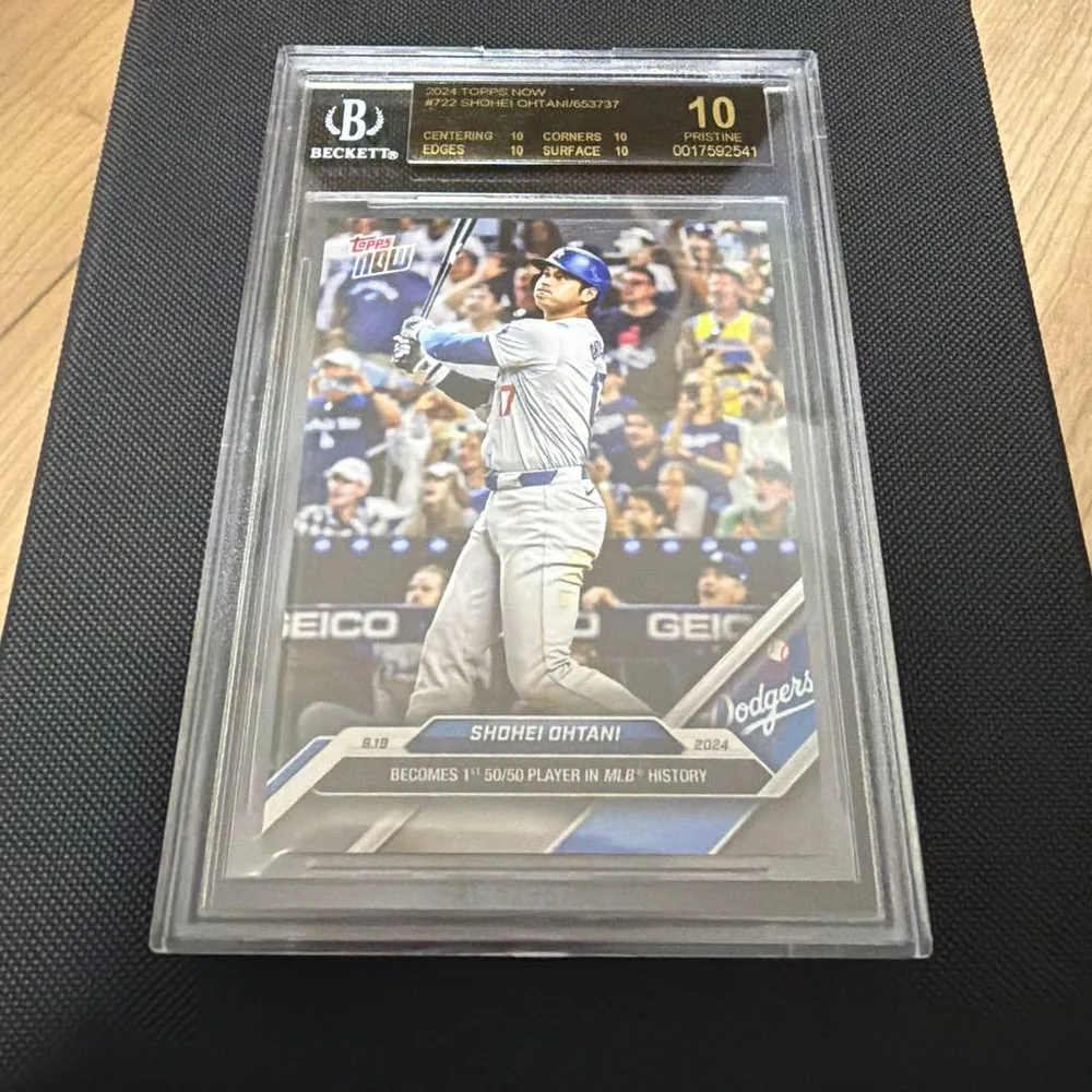 超希少【世界376枚】BGS10ブラックラベル大谷翔平2024 MLB