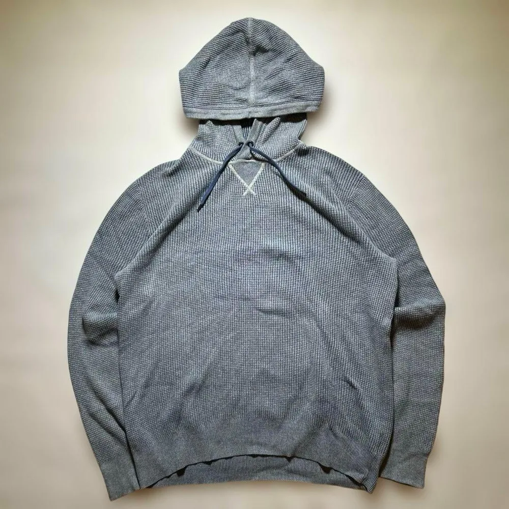 Y2K 00s GAP ギャップ サーマル Vガゼット パーカー