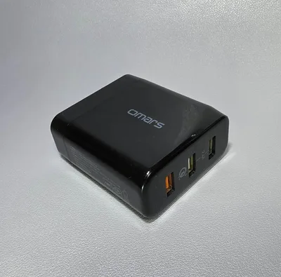 Omars USB充電器 3ポート ブラック