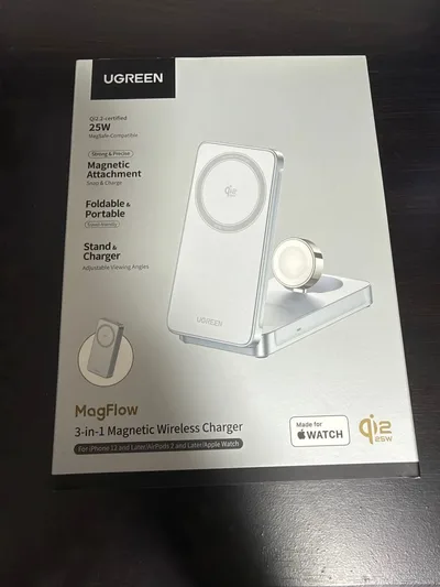 UGREEN MagFlow 3-in-1 ワイヤレス充電器