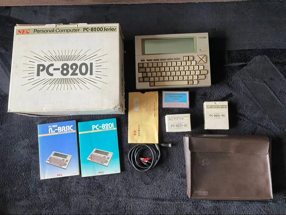 NEC PC-8201 動作品