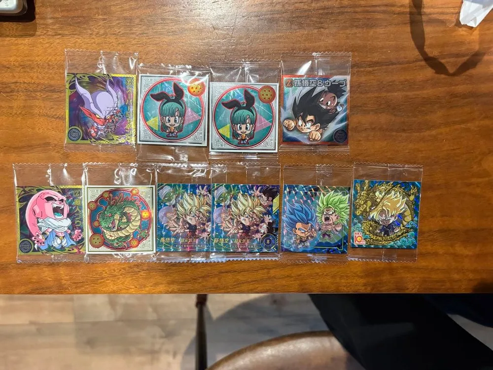 ドラゴンボール 超戦士シールウエハース 10枚セット